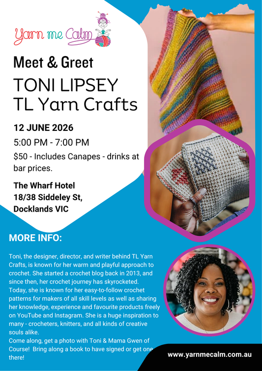 Meet TONI LIPSEY from TLYarn Crafts!