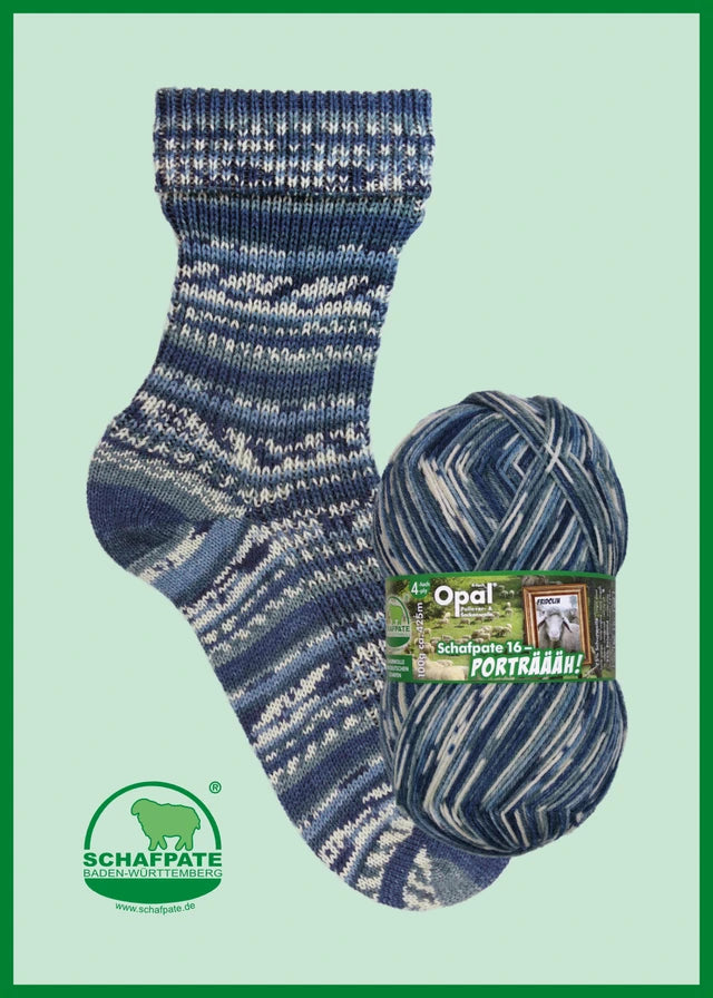 Opal Schafpate 16 Portraaah (Portraits) 4 Ply
