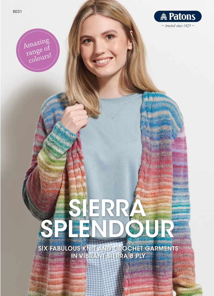 Patons Sierra Splendour Pattern Book - 8031 – Yarn Me Calm