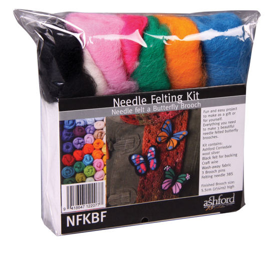 Needle Felting Kit - Butterflies