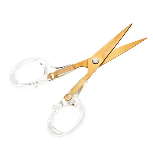 Hemline Gold Embroidery Scissors