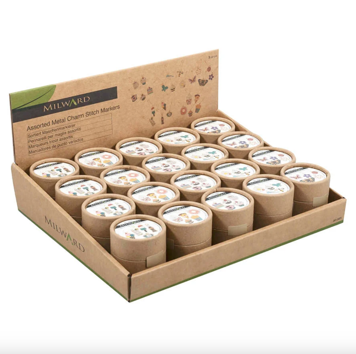 Milward Metal Bulb Stitch Markers