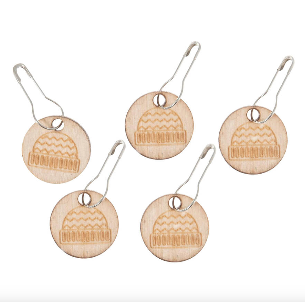 Milward Wooden Bulb Stitch Markers