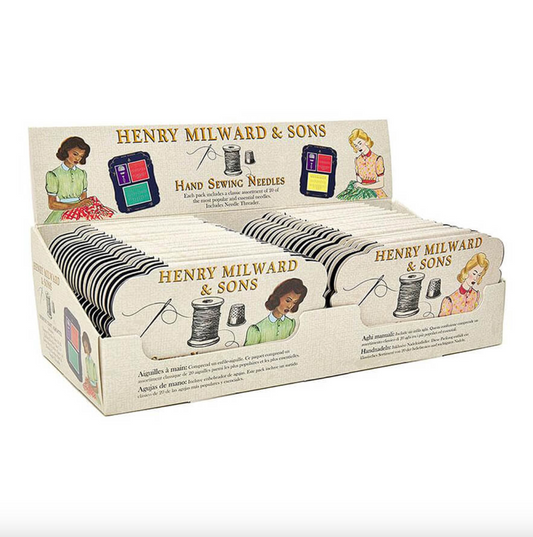 MILWARD CDU DISPLAY HAND SEWING NEEDLES BOOK