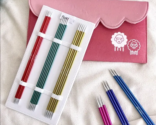 KnitPro Zing double-pointed needle set 15cm