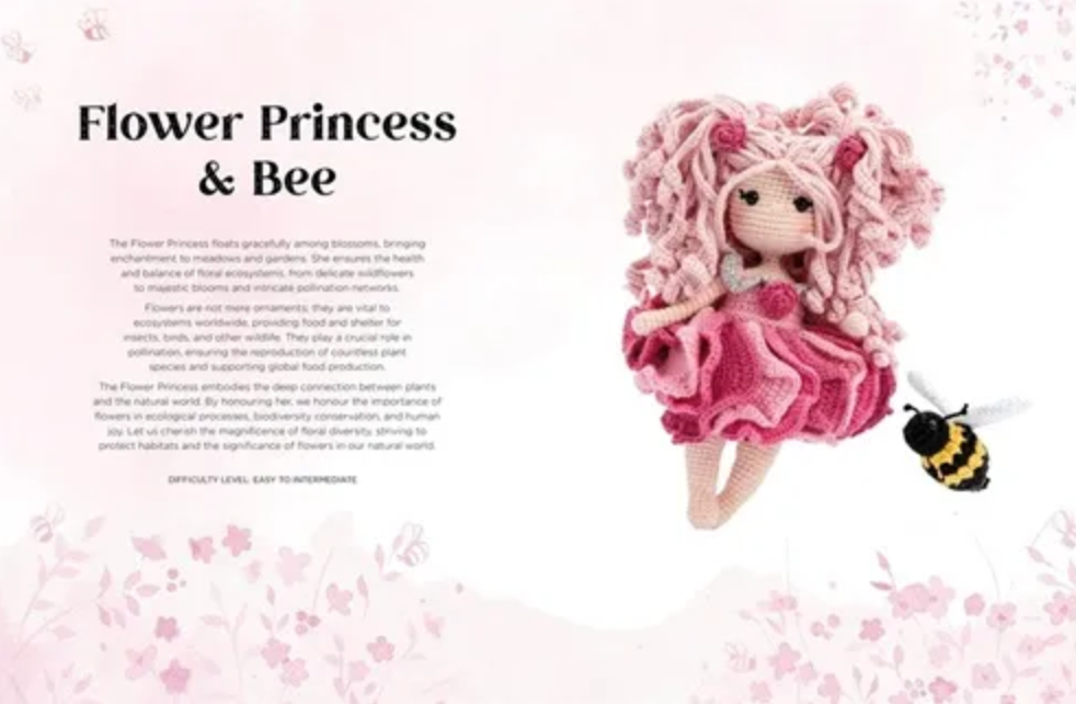 Crochet Dolls Inspired by Nature by Nathalie Amiel