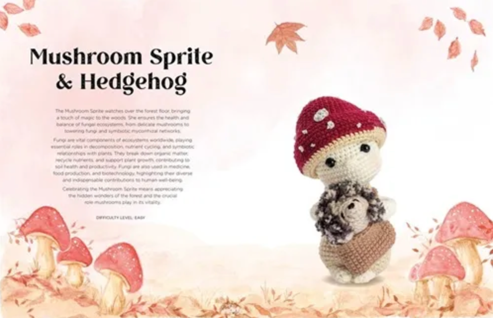 Crochet Dolls Inspired by Nature by Nathalie Amiel