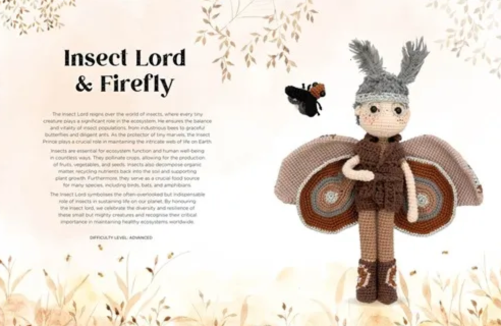 Crochet Dolls Inspired by Nature by Nathalie Amiel