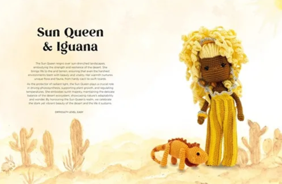 Crochet Dolls Inspired by Nature by Nathalie Amiel