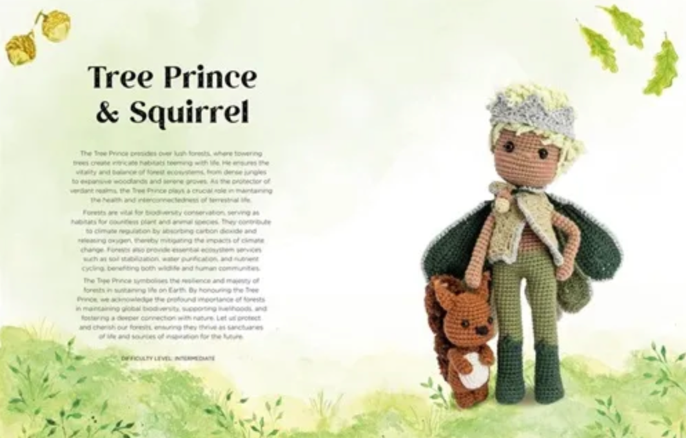 Crochet Dolls Inspired by Nature by Nathalie Amiel