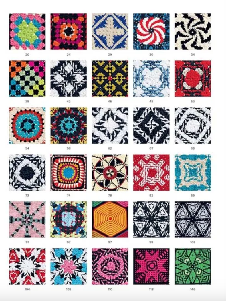 Crochet Squares by Maria Gulberg