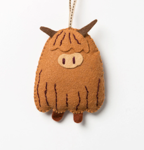 Highland Cow Felt Craft Mini Kit