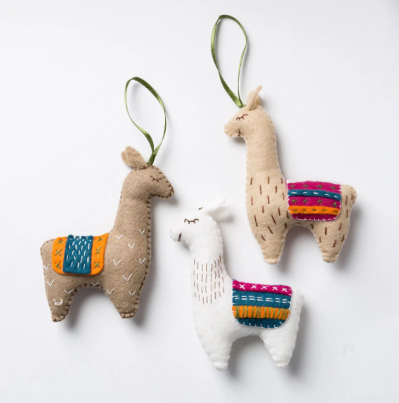 Llamas Felt Craft Kit