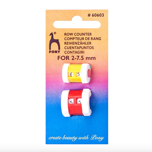 PONY ROW COUNTER 2-7.50MM