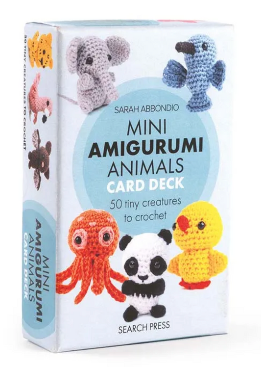 Mini Amigurumi Animals Card Deck