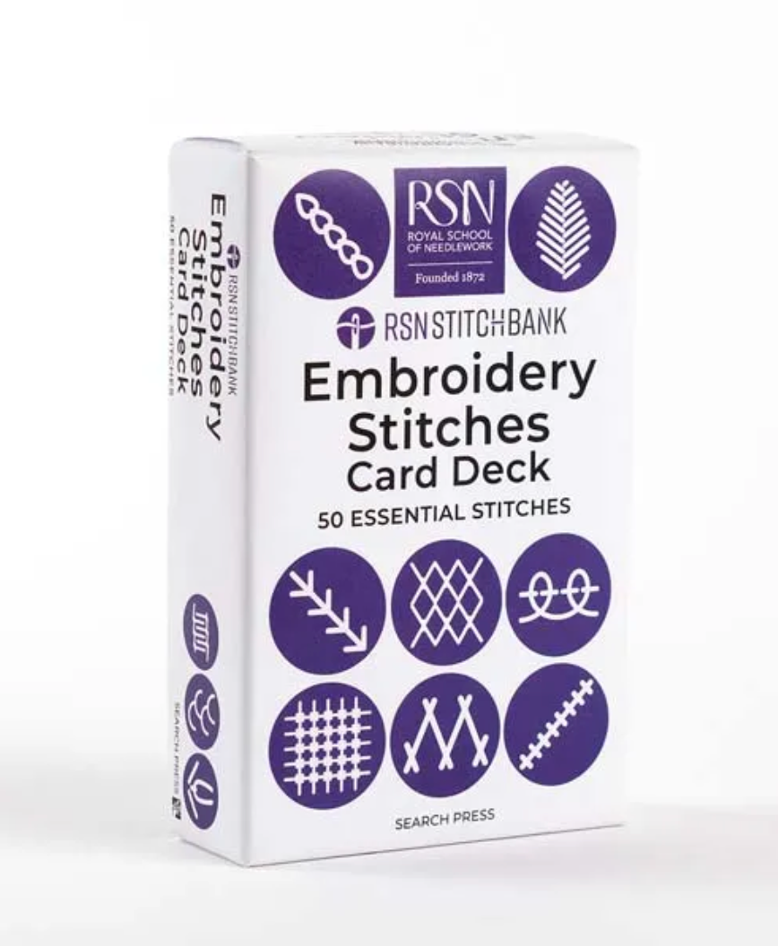 RSN Stitch Bank: The Embroidery Stitches Card Deck