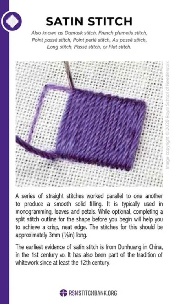 RSN Stitch Bank: The Embroidery Stitches Card Deck