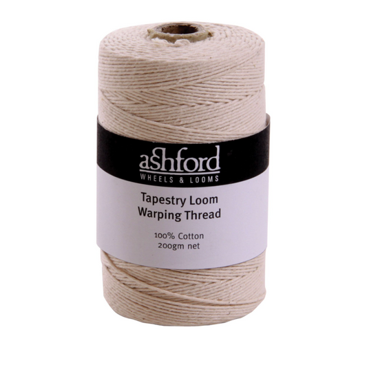 Tapestry Loom Warping Thread 100% cotton - 200gm cones