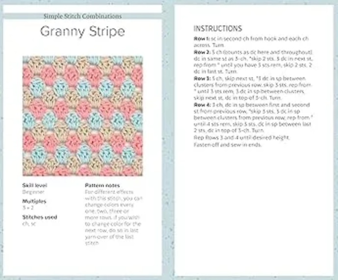 Bella Coco’s Crochet Stitch Card Deck by Sarah-Jayne Fragola