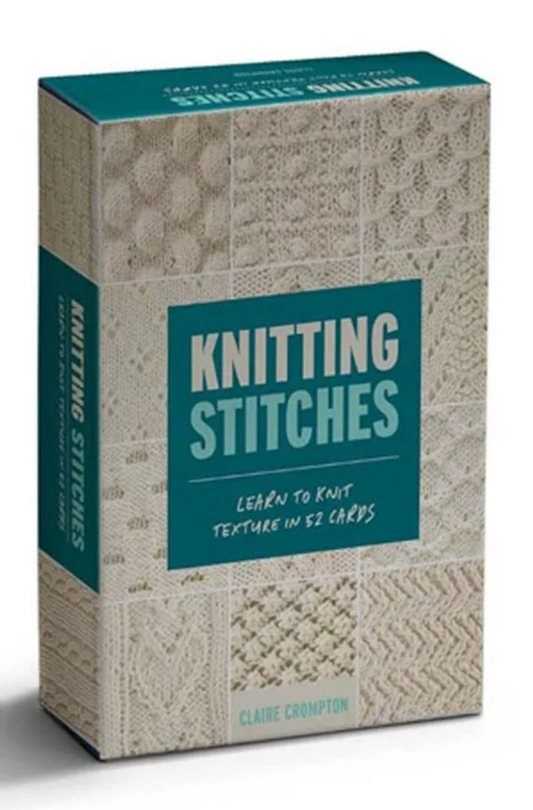 Knitting Stitches Box by Claire Crompton