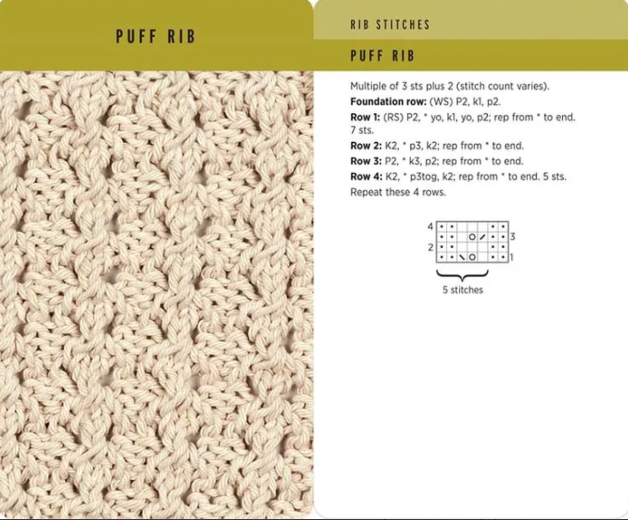 Knitting Stitches Box by Claire Crompton