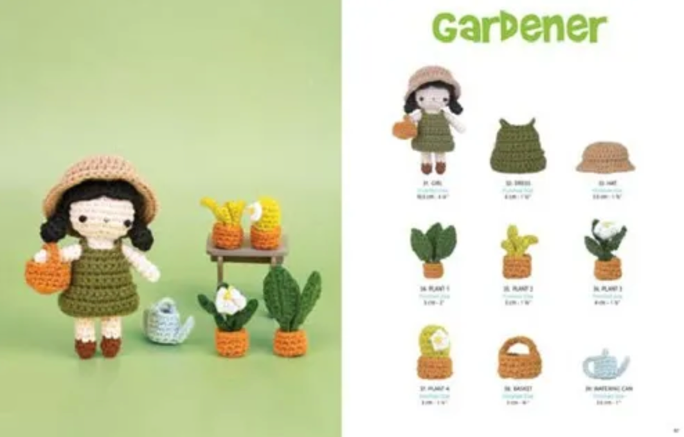 Mini Amigurumi 62 Tiny Amigurumi Designs to Crochet  Paraskevi Vainopoulou