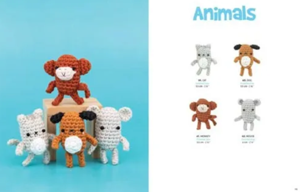 Mini Amigurumi 62 Tiny Amigurumi Designs to Crochet  Paraskevi Vainopoulou