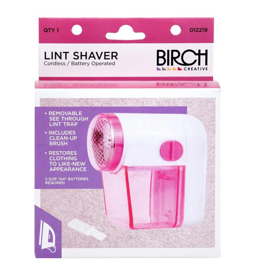 LINT REMOVER BATTERY OPERATED – PINK