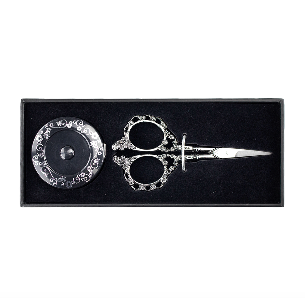 Klasse Deluxe Embroidery Scissors and Tape Measure