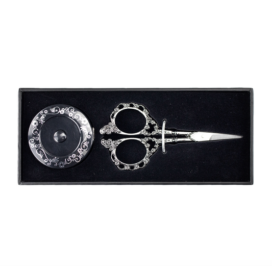 Klasse Deluxe Embroidery Scissors and Tape Measure