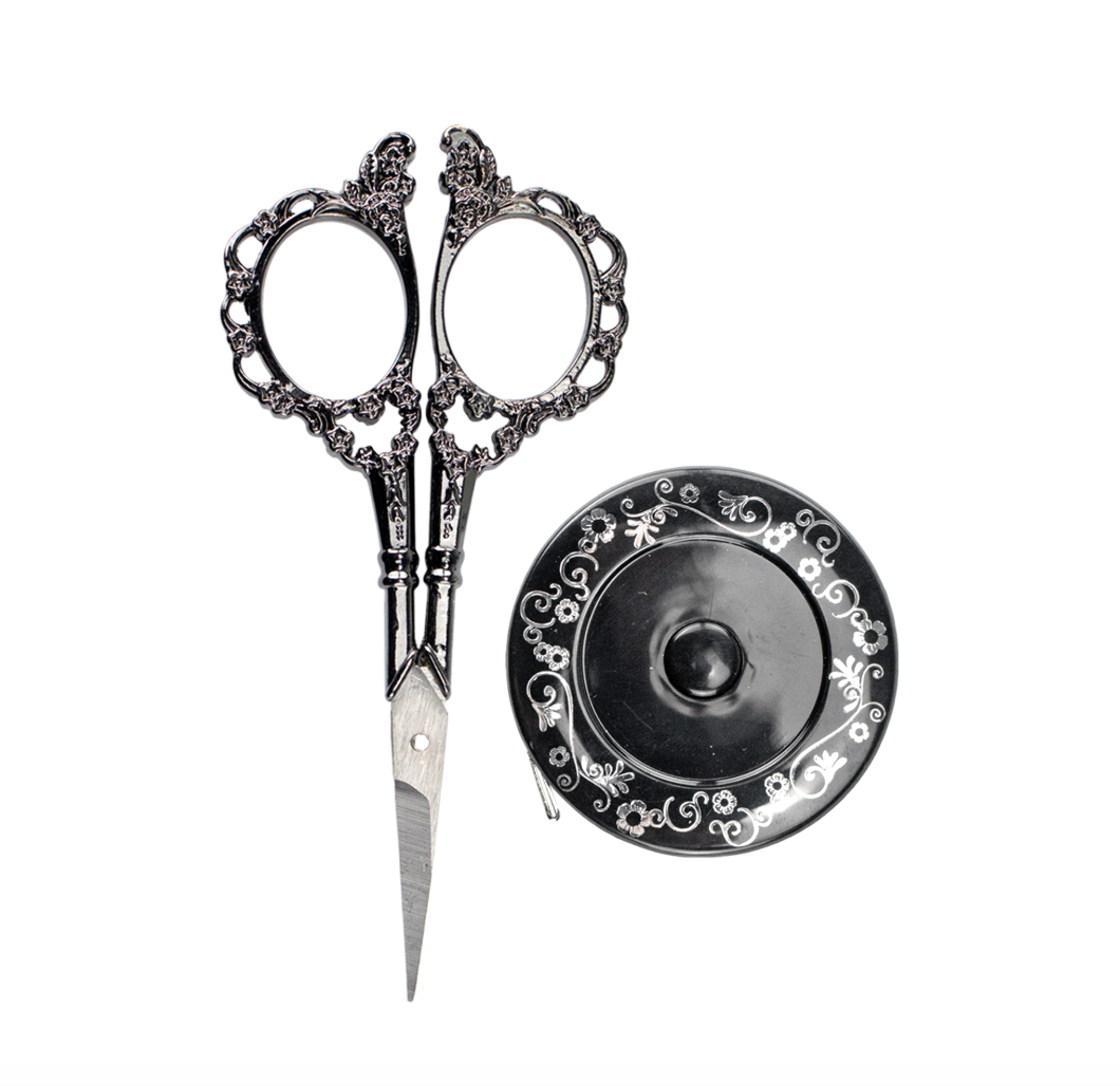 Klasse Deluxe Embroidery Scissors and Tape Measure