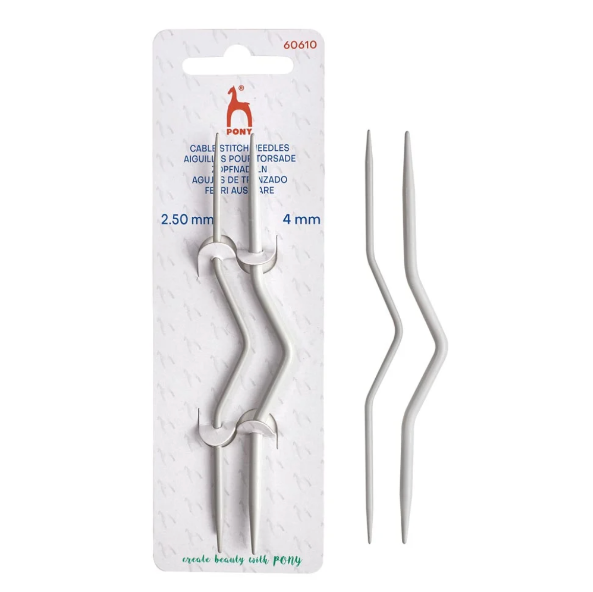 Pony Cable Stitch Needles Bent
