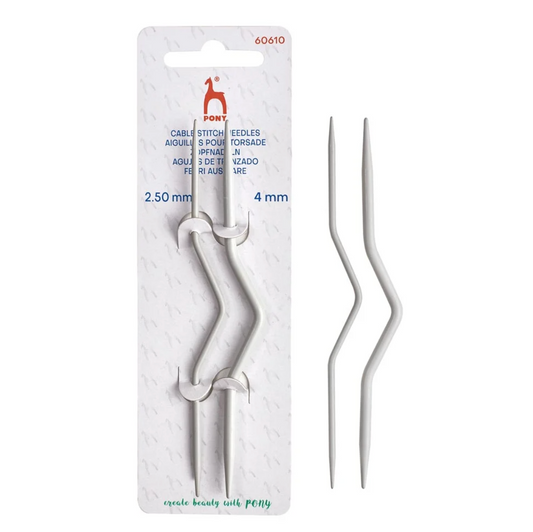 Pony Cable Stitch Needles Bent