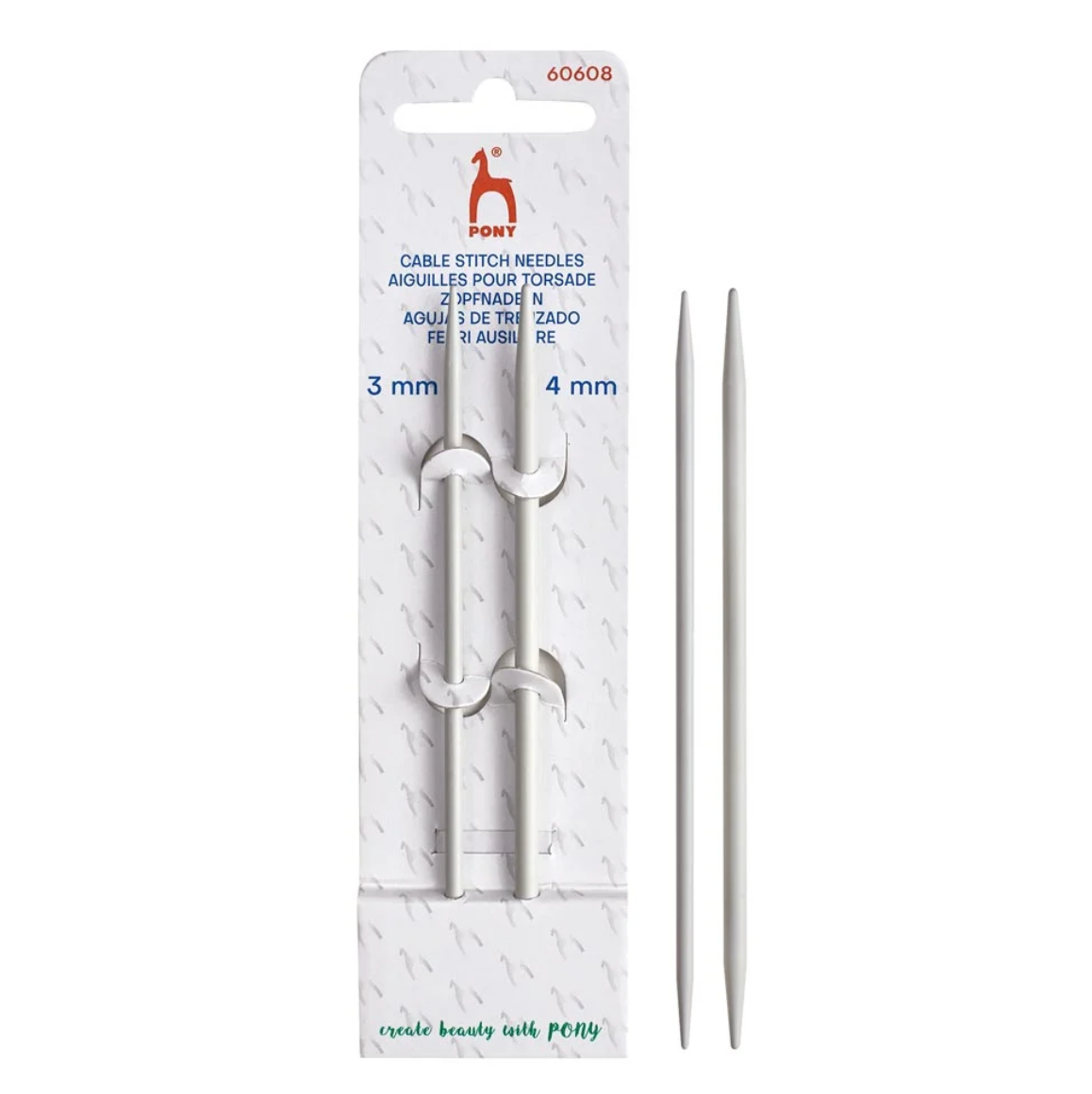 Pony Cable Stitch Needles Straight