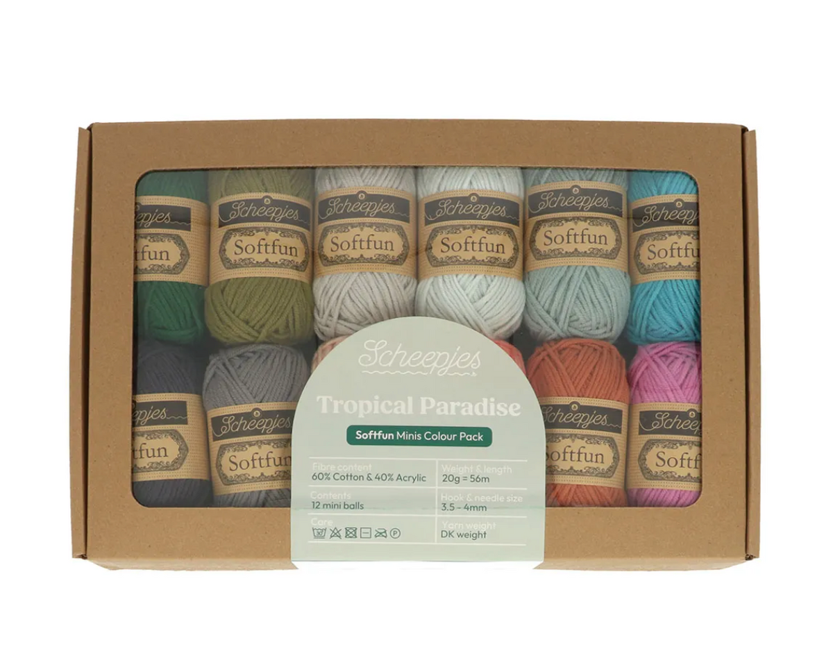 Scheepjes Softfun colour pack 12x20g
