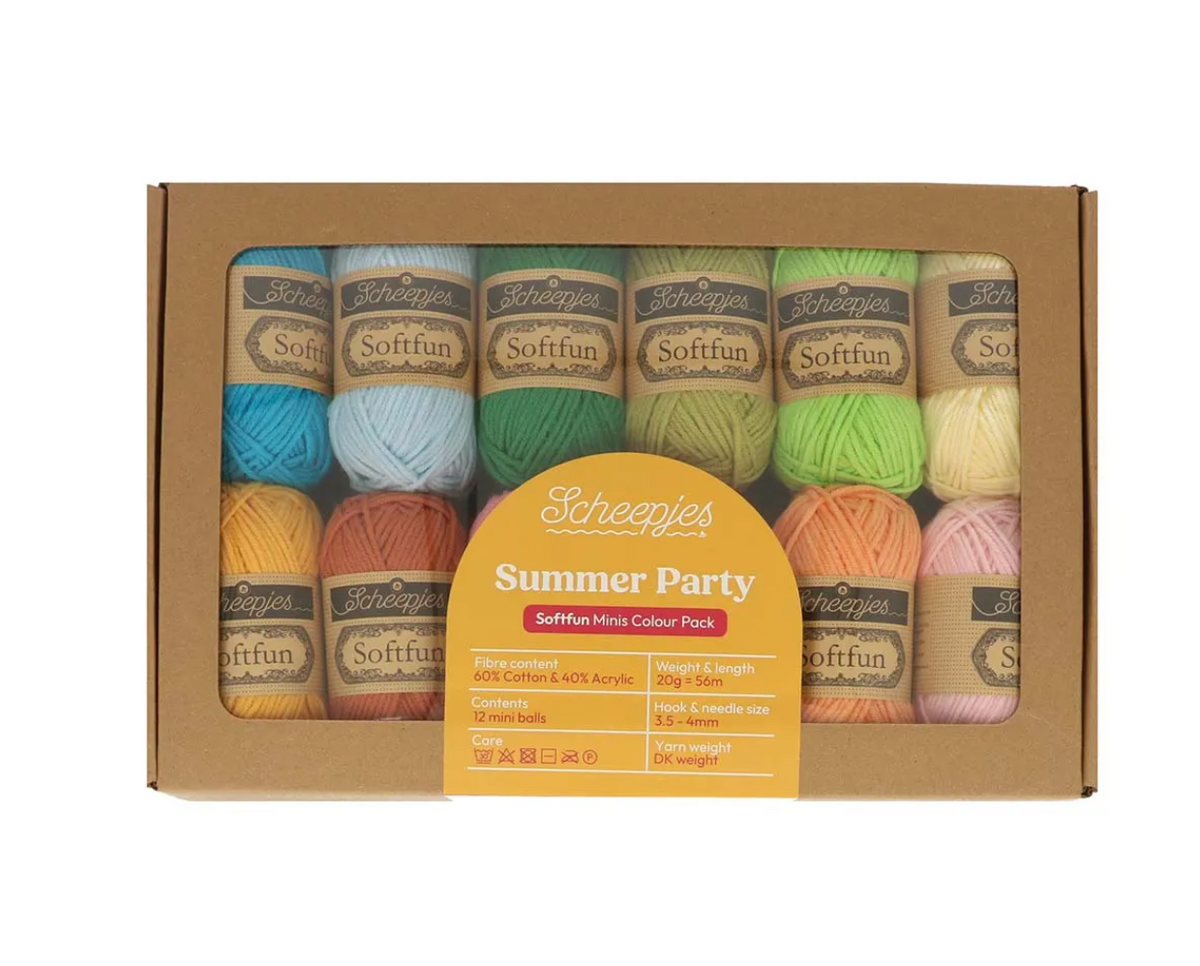 Scheepjes Softfun colour pack 12x20g