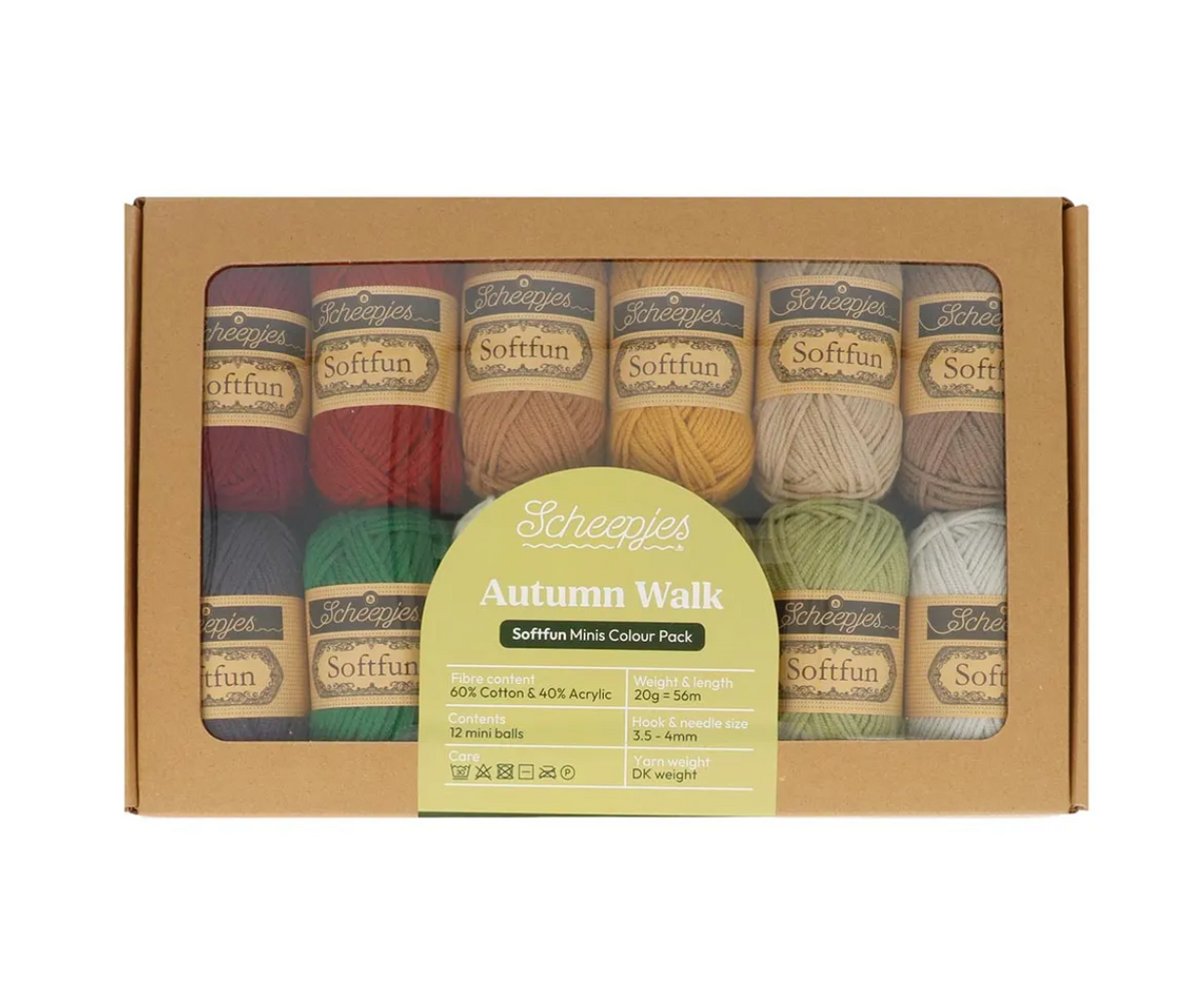 Scheepjes Softfun colour pack 12x20g