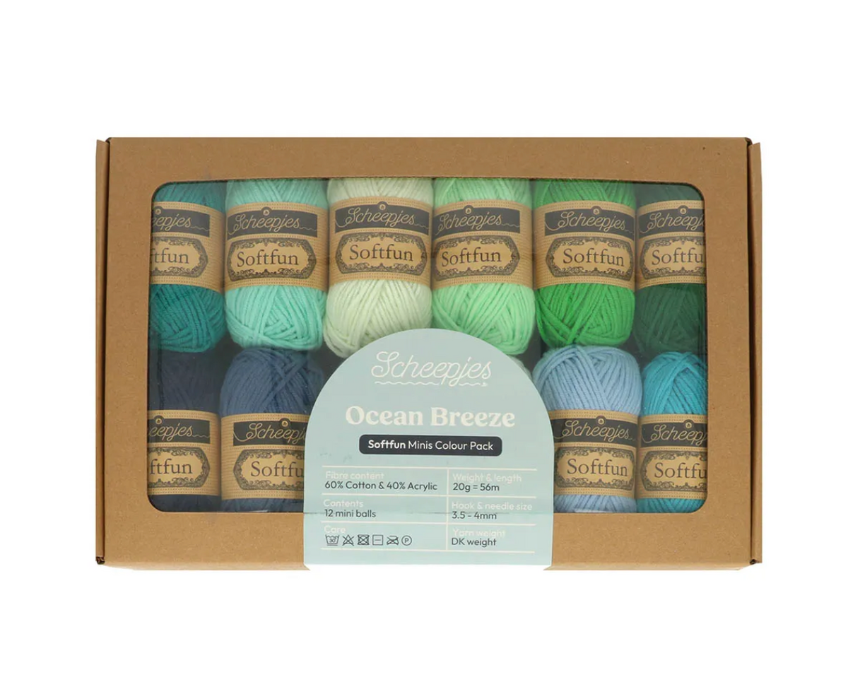 Scheepjes Softfun colour pack 12x20g