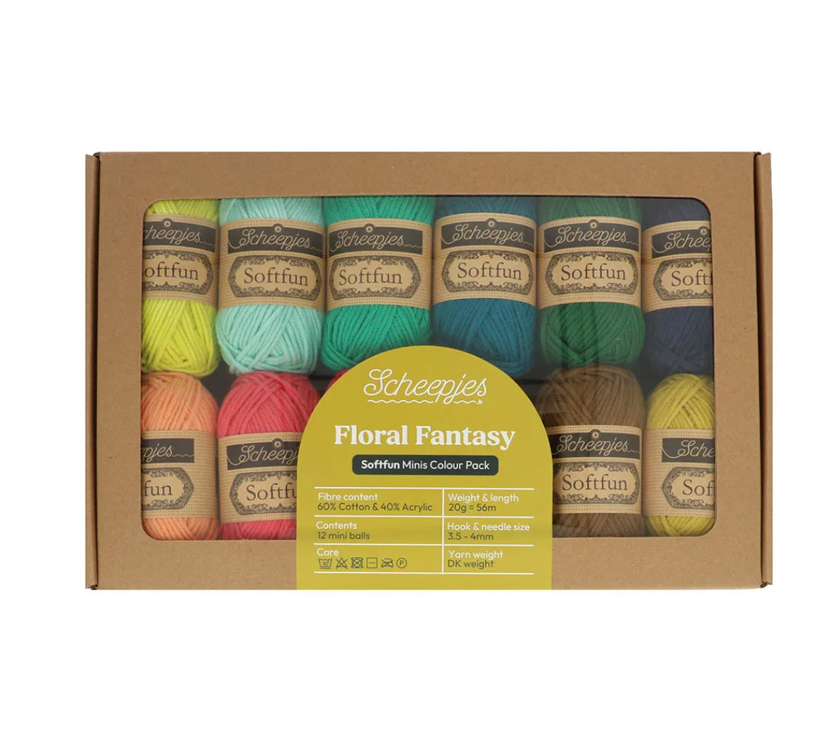 Scheepjes Softfun colour pack 12x20g