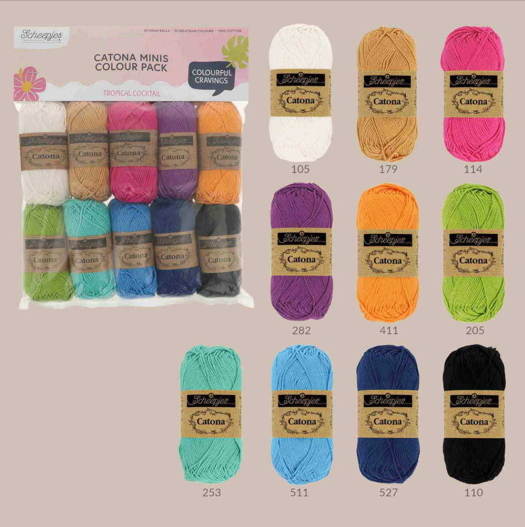 Scheepjes Catona Colourful Cravings Pack