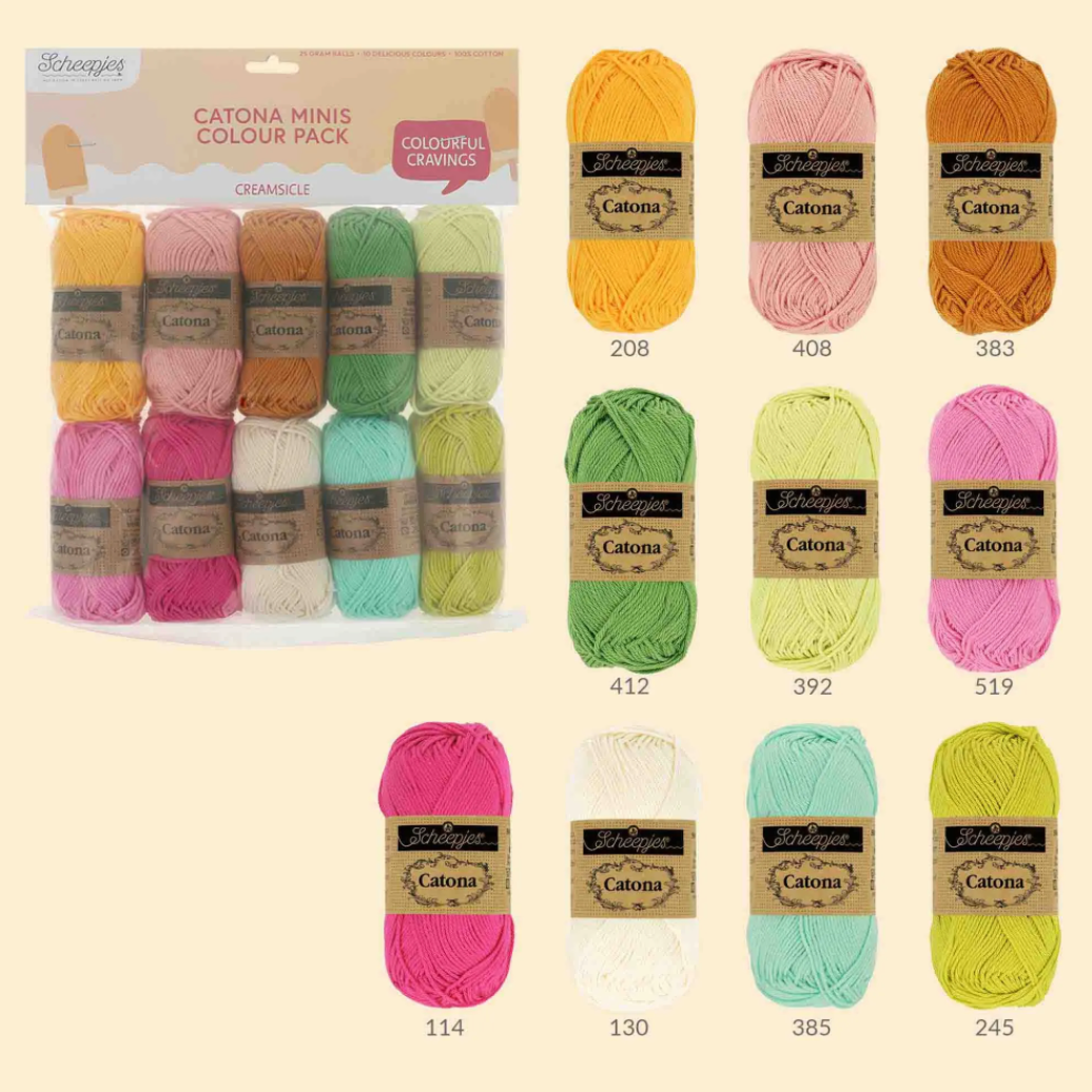 Scheepjes Catona Colourful Cravings Pack