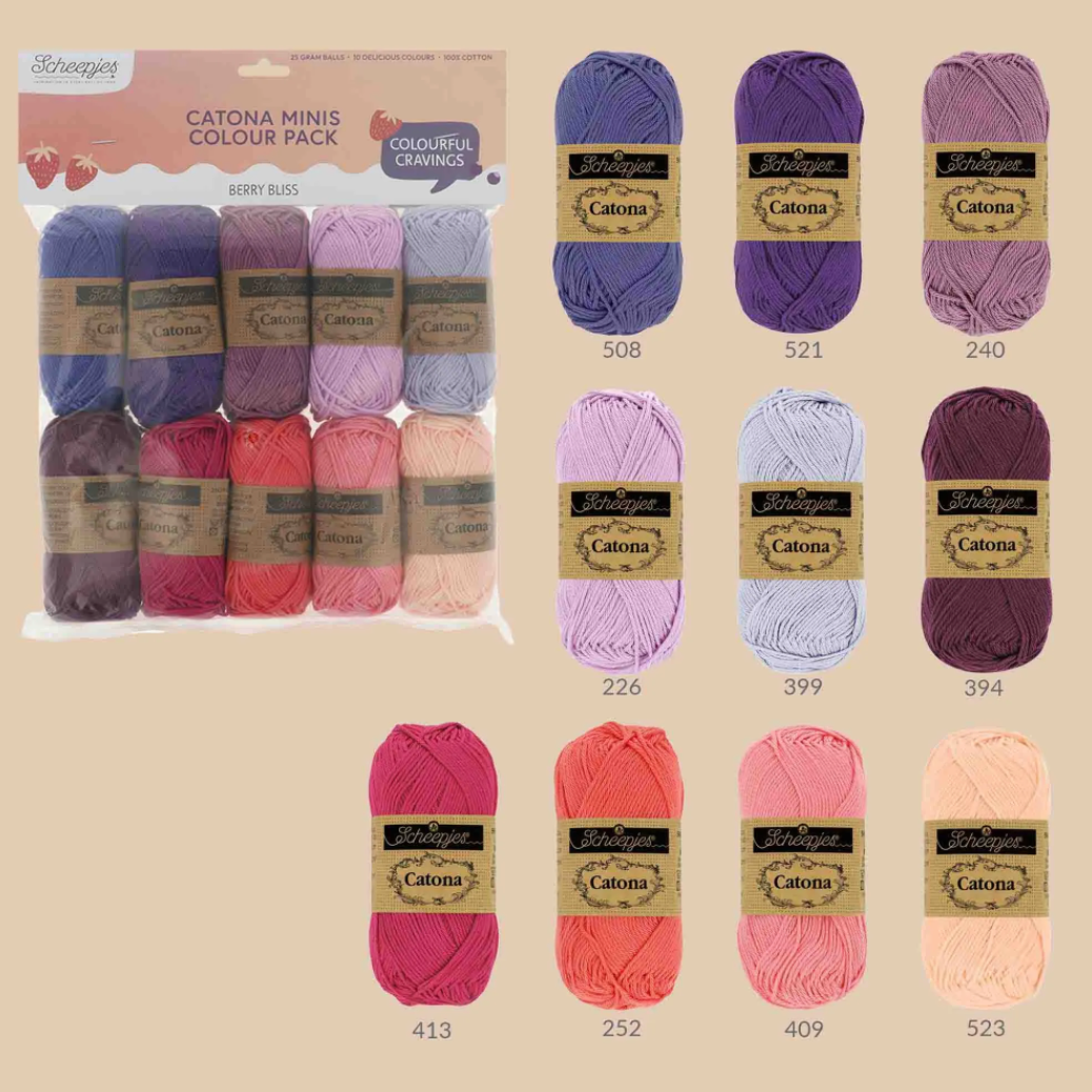 Scheepjes Catona Colourful Cravings Pack