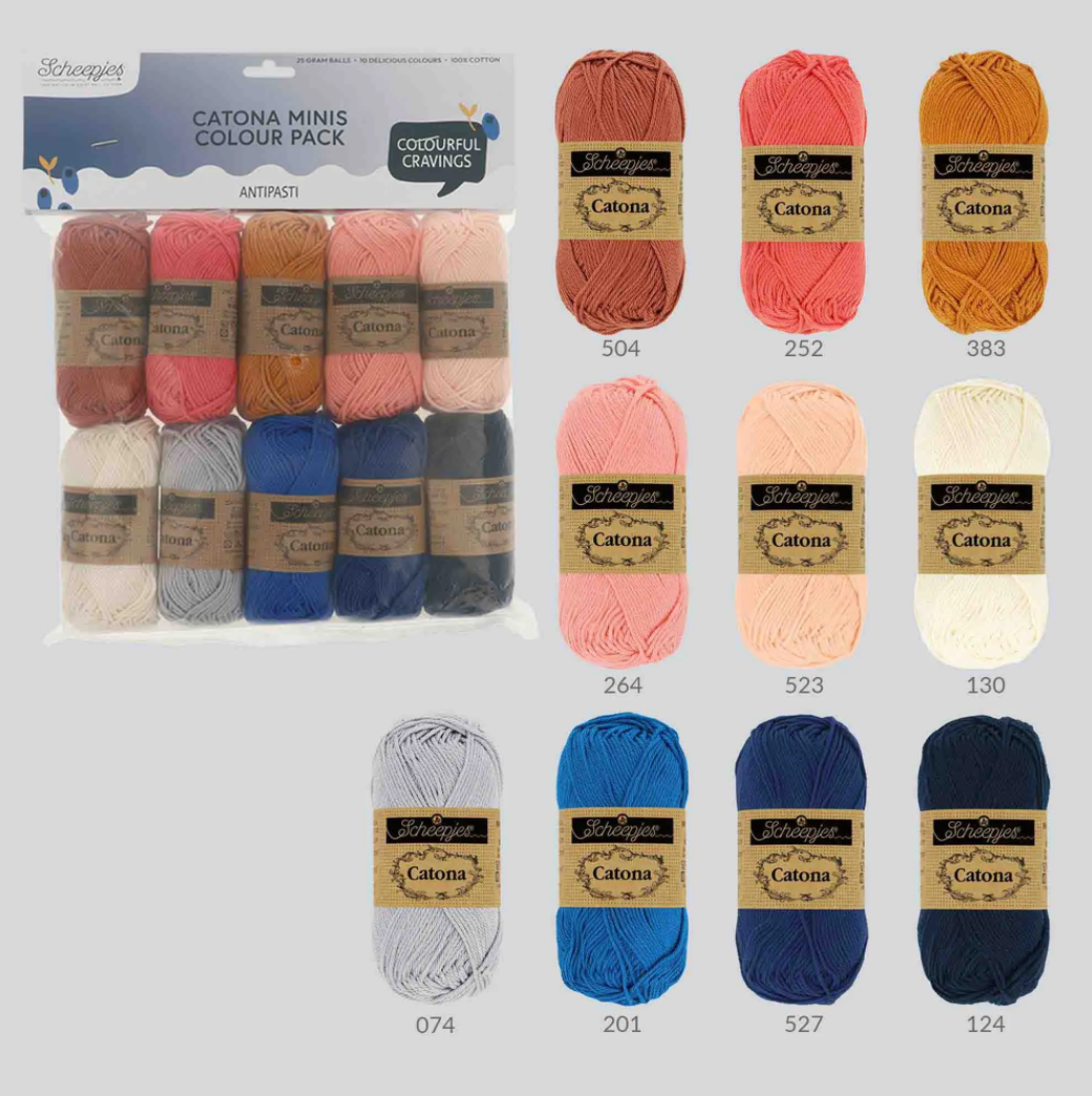 Scheepjes Catona Colourful Cravings Pack