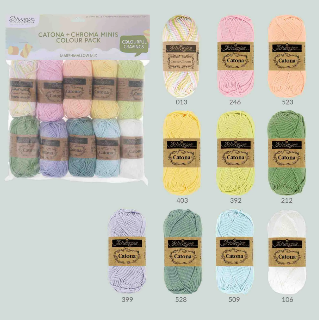 Scheepjes Catona Colourful Cravings Pack