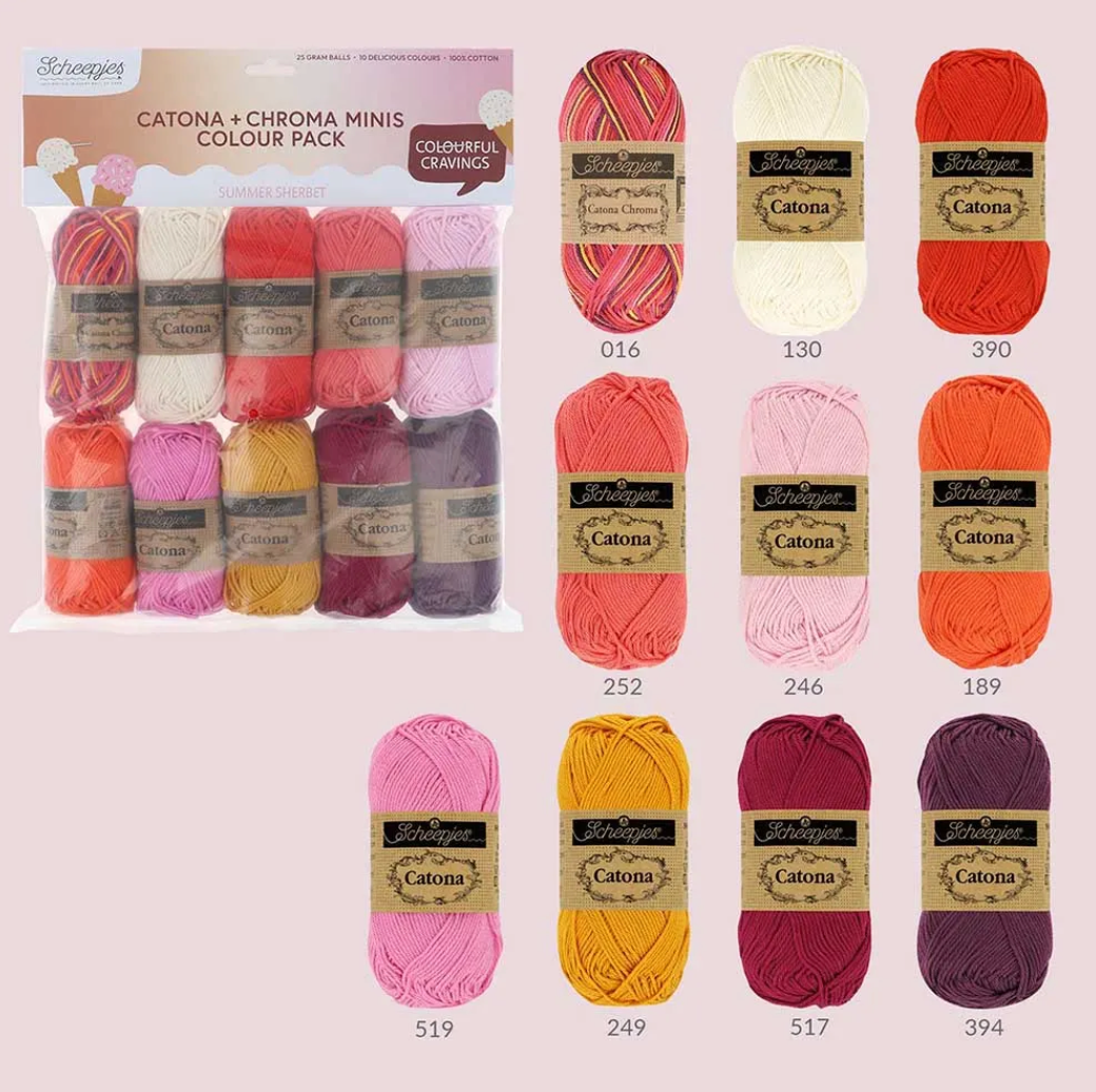 Scheepjes Catona Colourful Cravings Pack
