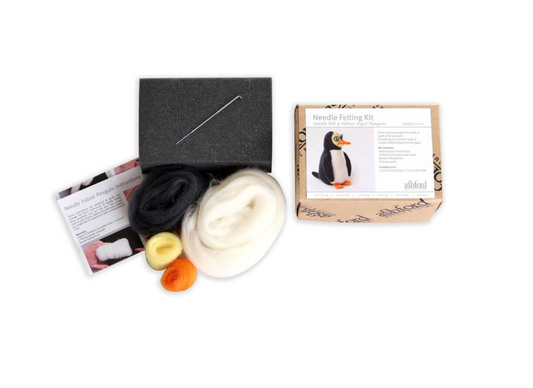 Needle Felting Kit Penguin