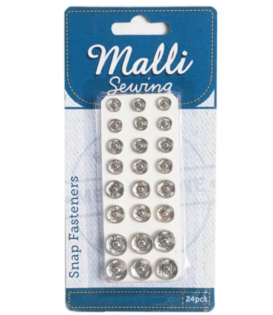 SNAP FASTENERS ASSORTED SIZES 24