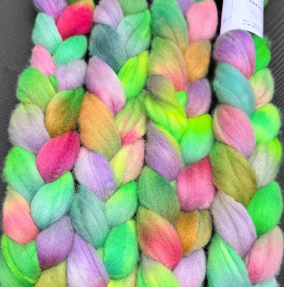 Hand Dyed Merino Tops