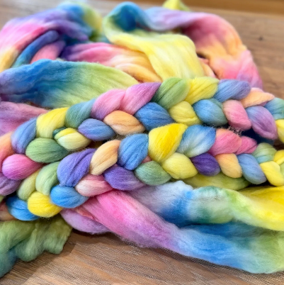 Hand Dyed Merino Tops