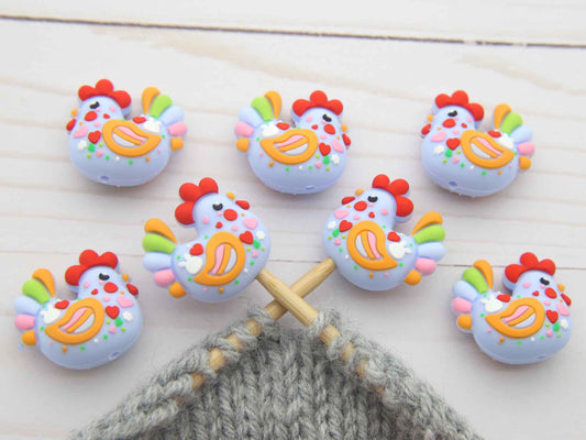 Colorful Chicken | Stitch Stoppers